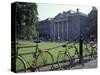 Trinity College and bicycles, Dublin, Ireland-Alan Klehr-Stretched Canvas