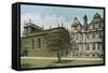 Trinity College and President's House-English Photographer-Framed Stretched Canvas