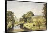 Trinity College at Cambridge University-Bradford Rudge-Framed Stretched Canvas