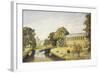 Trinity College at Cambridge University-Bradford Rudge-Framed Giclee Print