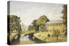 Trinity College at Cambridge University-Bradford Rudge-Stretched Canvas