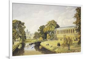 Trinity College at Cambridge University-Bradford Rudge-Framed Giclee Print