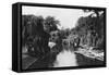 Trinity College Bridge, Cambridge, 1924-1926-HN King-Framed Stretched Canvas