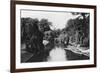 Trinity College Bridge, Cambridge, 1924-1926-HN King-Framed Giclee Print