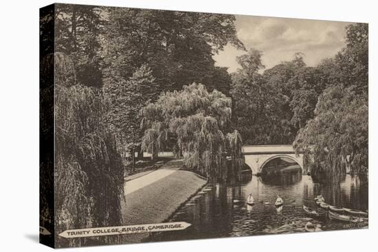 Trinity College Bridge, Cambridge-null-Stretched Canvas