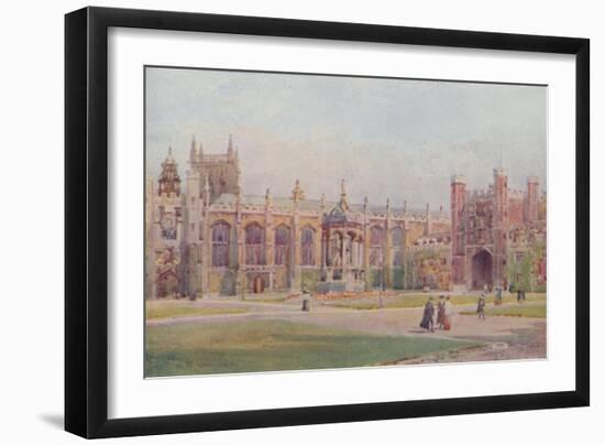 'Trinity College, Cambridge', 1910-William Matthison-Framed Giclee Print