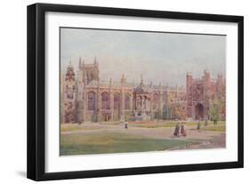 'Trinity College, Cambridge', 1910-William Matthison-Framed Giclee Print