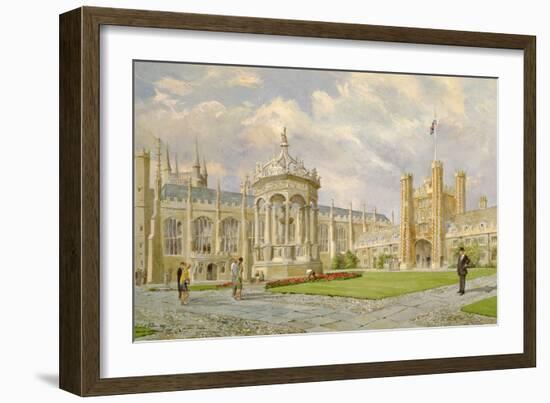 Trinity College, Cambridge, 1989-Tim Scott Bolton-Framed Giclee Print