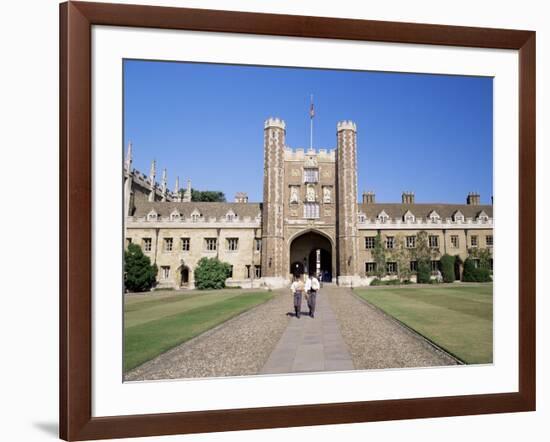 Trinity College, Cambridge, Cambridgeshire, England, United Kingdom-Steve Bavister-Framed Photographic Print