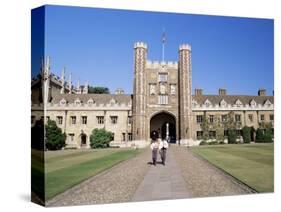 Trinity College, Cambridge, Cambridgeshire, England, United Kingdom-Steve Bavister-Stretched Canvas