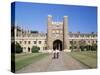 Trinity College, Cambridge, Cambridgeshire, England, United Kingdom-Steve Bavister-Stretched Canvas