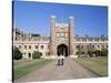 Trinity College, Cambridge, Cambridgeshire, England, United Kingdom-Steve Bavister-Stretched Canvas