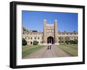 Trinity College, Cambridge, Cambridgeshire, England, United Kingdom-Steve Bavister-Framed Photographic Print