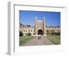 Trinity College, Cambridge, Cambridgeshire, England, United Kingdom-Steve Bavister-Framed Photographic Print