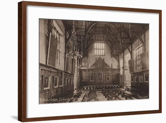 Trinity College, Dining Hall, Cambridge-null-Framed Photographic Print