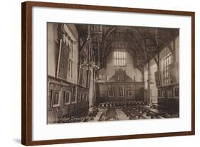 Trinity College, Dining Hall, Cambridge-null-Framed Photographic Print