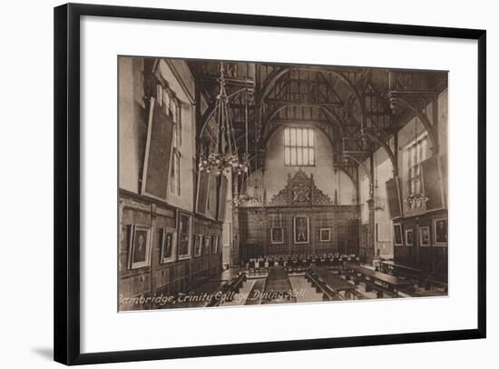 Trinity College, Dining Hall, Cambridge-null-Framed Photographic Print