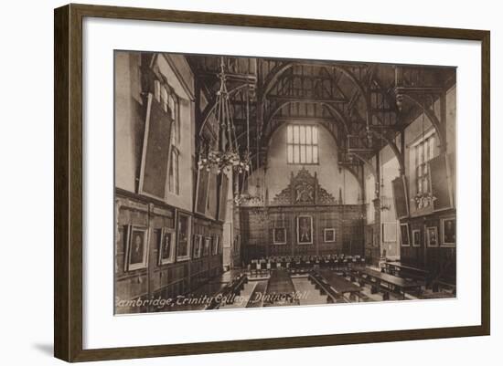 Trinity College, Dining Hall, Cambridge-null-Framed Photographic Print