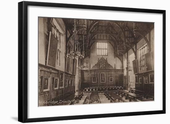Trinity College, Dining Hall, Cambridge-null-Framed Photographic Print