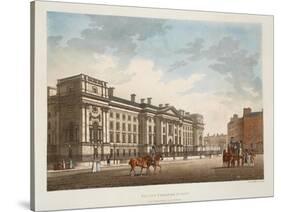 Trinity College, Dublin, 1793-James Malton-Stretched Canvas