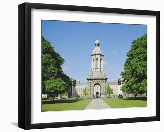 Trinity College, Dublin, County Dublin, Republic of Ireland (Eire), Europe-Philip Craven-Framed Photographic Print