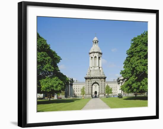 Trinity College, Dublin, County Dublin, Republic of Ireland (Eire), Europe-Philip Craven-Framed Photographic Print