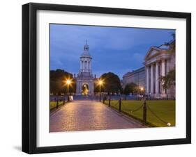 Trinity College, Early Evening, Dublin, Republic of Ireland, Europe-Martin Child-Framed Photographic Print