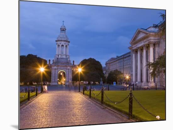 Trinity College, Early Evening, Dublin, Republic of Ireland, Europe-Martin Child-Mounted Photographic Print