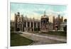 Trinity College Fountain, Cambridge, Cambridgeshire, Late 19th Century-null-Framed Giclee Print