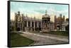 Trinity College Fountain, Cambridge, Cambridgeshire, Late 19th Century-null-Framed Stretched Canvas