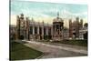 Trinity College Fountain, Cambridge, Cambridgeshire, Late 19th Century-null-Stretched Canvas