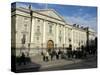 Trinity College Old Library Built Between 1712 and 1732, College Green, Dublin, Republic of Ireland-Pearl Bucknall-Stretched Canvas