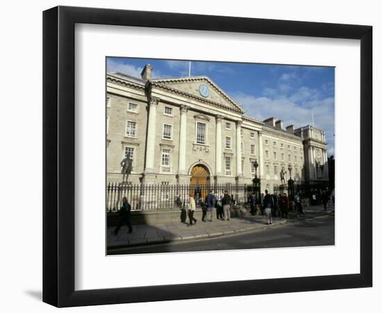 Trinity College Old Library Built Between 1712 and 1732, College Green, Dublin, Republic of Ireland-Pearl Bucknall-Framed Photographic Print