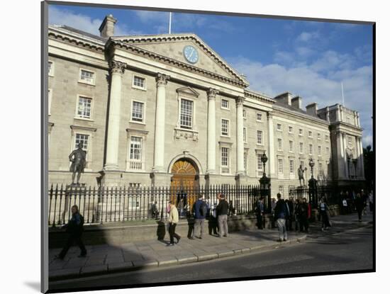Trinity College Old Library Built Between 1712 and 1732, College Green, Dublin, Republic of Ireland-Pearl Bucknall-Mounted Photographic Print