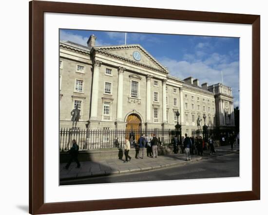 Trinity College Old Library Built Between 1712 and 1732, College Green, Dublin, Republic of Ireland-Pearl Bucknall-Framed Photographic Print