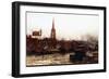 Trinity from the River, 1880-Arthur Quartley-Framed Giclee Print