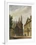 Trinity Hall, Cambridge, from The History of Cambridge, Engraved by Joseph Constantine Stadler-Augustus Charles Pugin-Framed Giclee Print