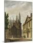 Trinity Hall, Cambridge, from The History of Cambridge, Engraved by Joseph Constantine Stadler-Augustus Charles Pugin-Mounted Giclee Print