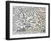 Trinity Island, Engraving from Universal Cosmology-Andre Thevet-Framed Giclee Print