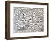 Trinity Island, Engraving from Universal Cosmology-Andre Thevet-Framed Giclee Print