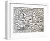 Trinity Island, Engraving from Universal Cosmology-Andre Thevet-Framed Giclee Print