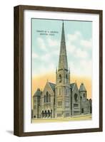 Trinity M.E. Church, Denver, Colorado-null-Framed Art Print