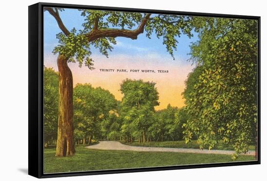 Trinity Park, Fort Worth, Texas-null-Framed Stretched Canvas