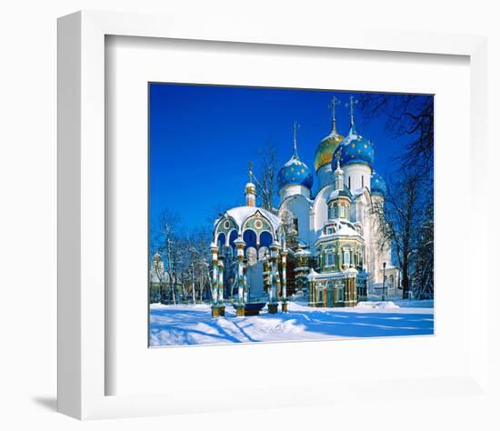 Trinity St. Sergius Monastery, Sergiev Posad, Golden Ring, Russia-null-Framed Premium Giclee Print