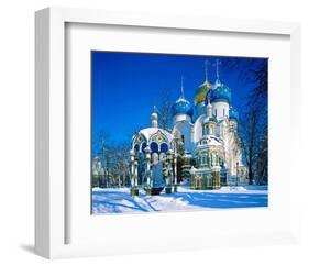 Trinity St. Sergius Monastery, Sergiev Posad, Golden Ring, Russia-null-Framed Premium Giclee Print