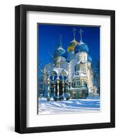 Trinity St. Sergius Monastery, Sergiev Posad, Golden Ring, Russia-null-Framed Art Print