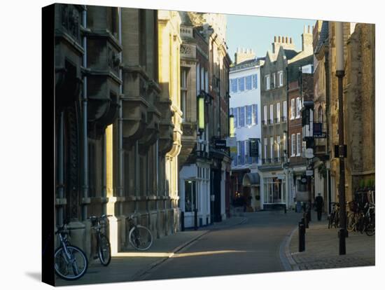 Trinity Street, Cambridge, Cambridgeshire, England, United Kingdom, Europe-Tomlinson Ruth-Stretched Canvas