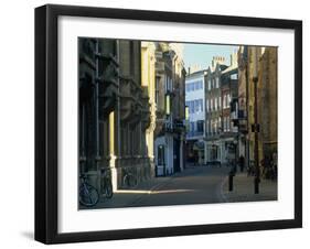 Trinity Street, Cambridge, Cambridgeshire, England, United Kingdom, Europe-Tomlinson Ruth-Framed Photographic Print