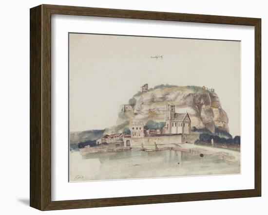 Trintperg (The Doss' Triento Near Trent), 1495-Albrecht Dürer-Framed Giclee Print