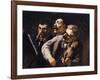 Trio d'amateurs-Honoré Daumier-Framed Giclee Print